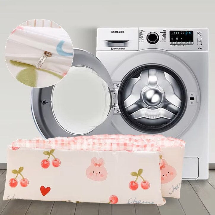 Linge de lit bebe - DouxSommeil™ - Cerises & Lapins