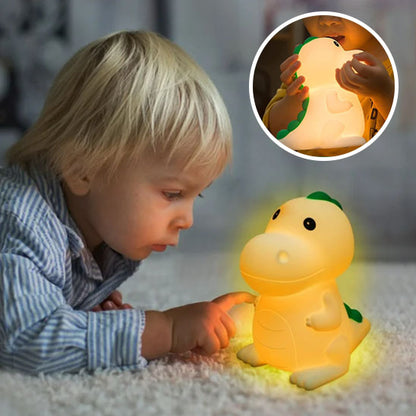 bebe touche veilleuse dinosaure led