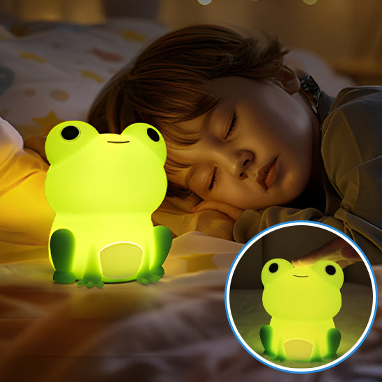  veilleuse bébé enfant dort paisiblement avec sur lit