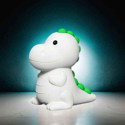 veilleuse dinosaure led allumée